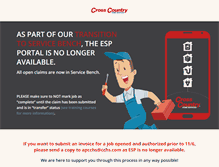 Tablet Screenshot of esp.cchs.com